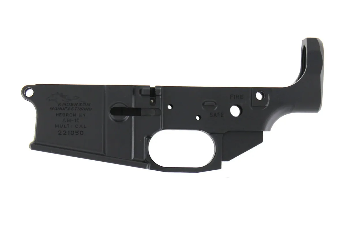 Anderson Manufacturing AM-10 AR-10 Gen II Stripped Lower Receiver - Lower Receiver for AR-15 - view 1