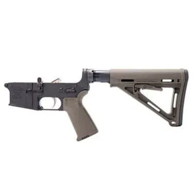 Anderson Manufacturing AM-15 Complete AR-15 Magpul MOE Lower Receiver - OD Green - Lower Receiver for AR-15, vista 1