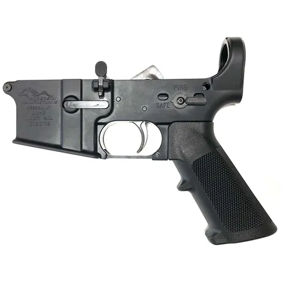 Anderson Manufacturing AM LOWER RECEIVER W/ LPK & SAFETY INST - Lower Receiver for AR-15 - view 1