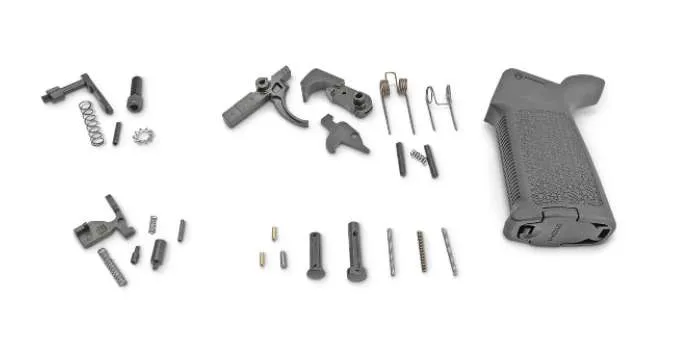 Anderson Manufacturing Anderson AR15 Lower Parts Kit - Black | Premium | ... - Lower Receiver for AR-15, vista 1
