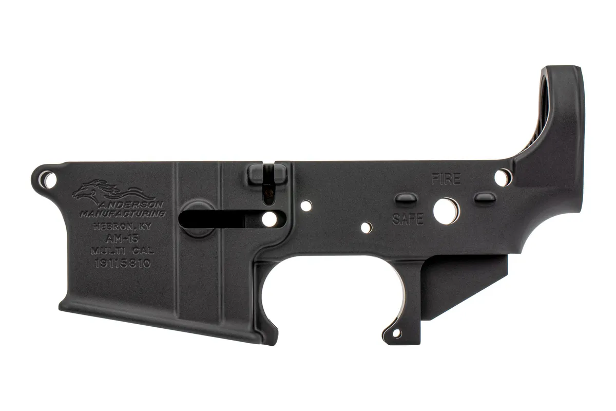 Anderson Manufacturing AR-15 Stripped Lower Receiver - Lower Receiver for AR-15 - view 3