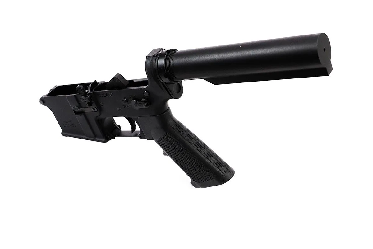 Anderson Manufacturing Anderson No Logo Complete Lower Receiver - No Stock - Lower Receiver for AR-15 - view 2