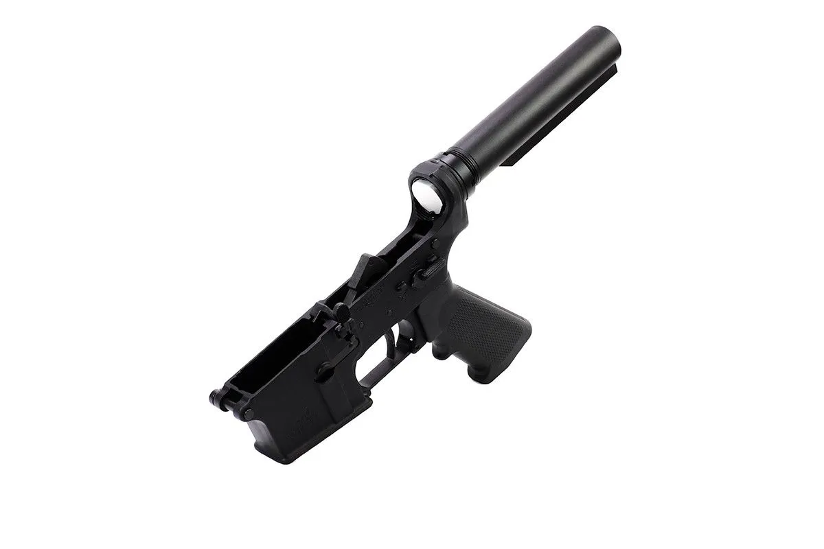 Anderson Manufacturing Anderson No Logo Complete Lower Receiver - No Stock - Lower Receiver for AR-15 - view 3