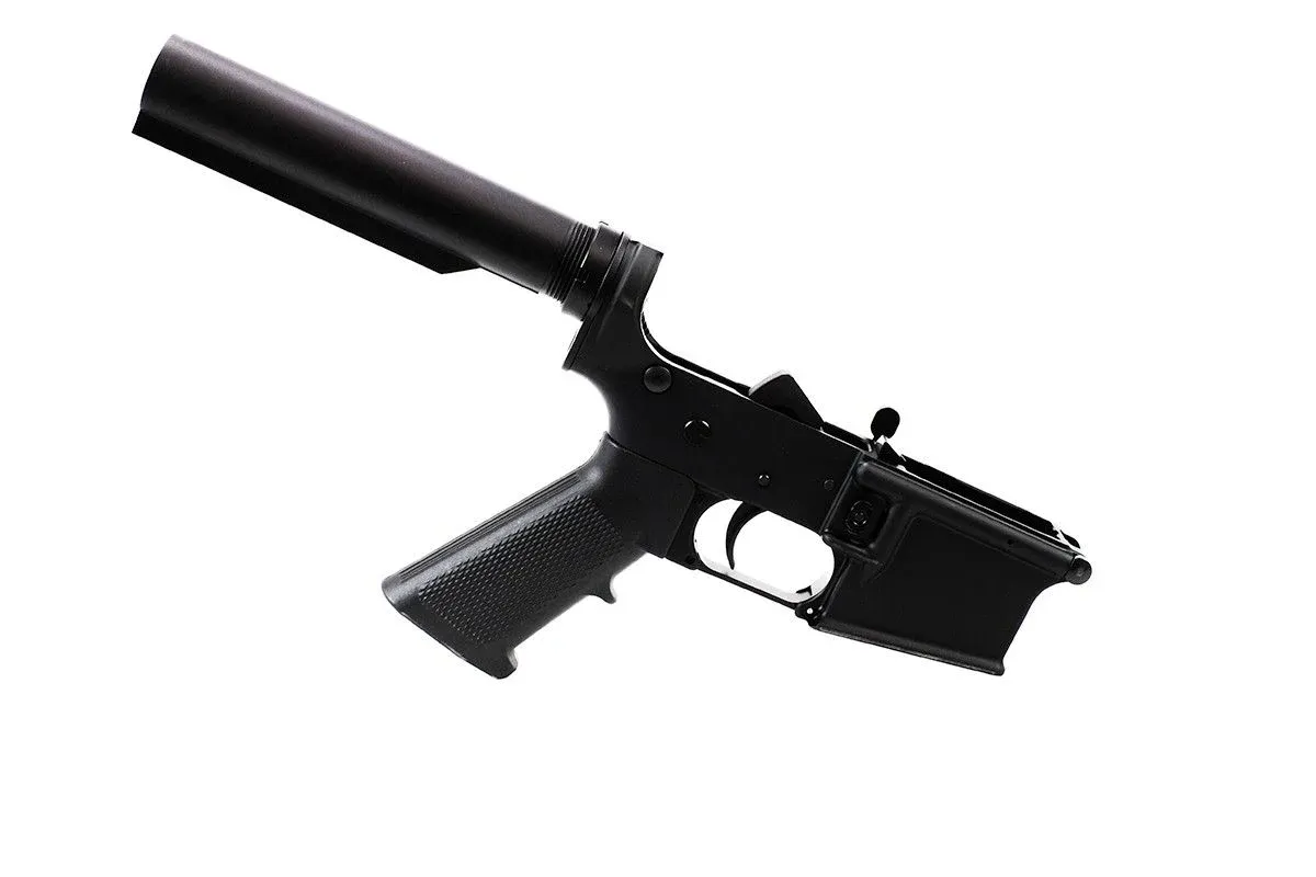Anderson Manufacturing Anderson No Logo Complete Lower Receiver - No Stock - Lower Receiver for AR-15 - view 4