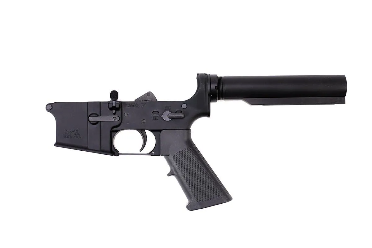 Anderson Manufacturing Anderson No Logo Complete Lower Receiver - No Stock - Lower Receiver for AR-15 - view 1