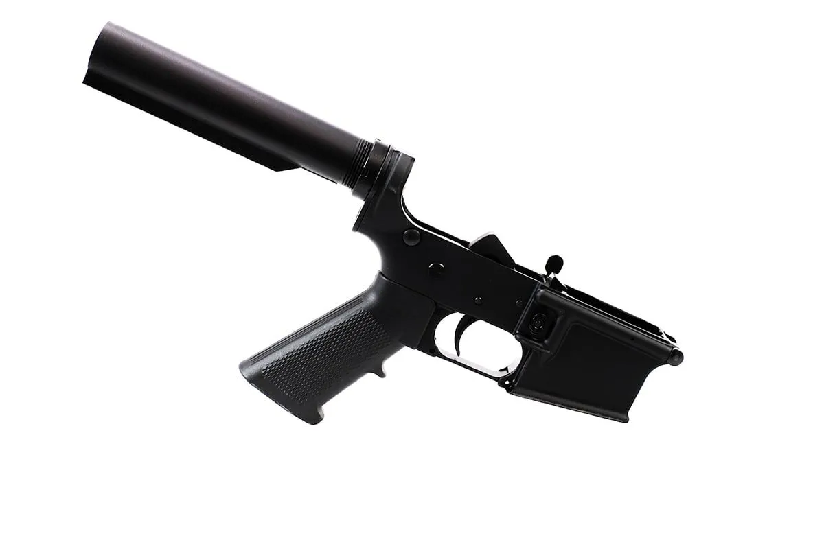 Anderson Manufacturing Anderson Open Complete Lower Receiver - No Stock - Lower Receiver for AR-15 - view 1