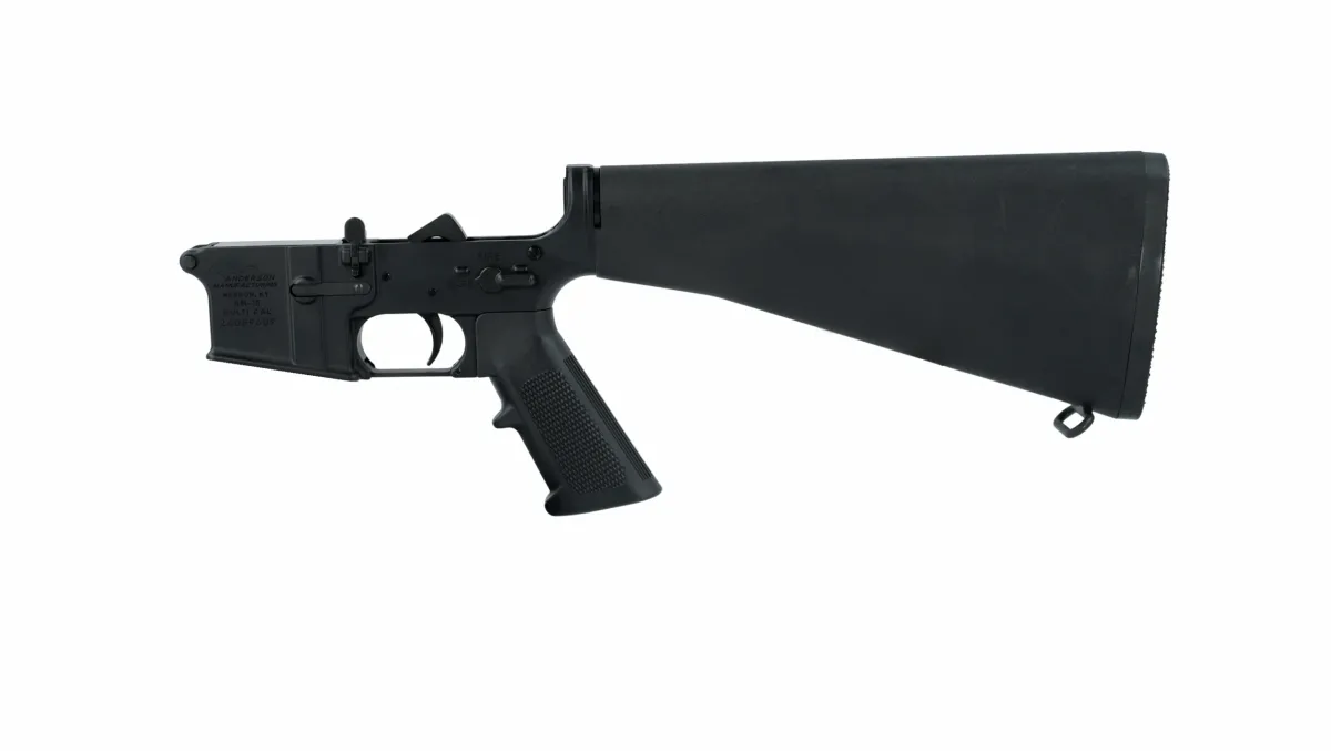 Anderson Open A2 Complete Lower Receiver - Lower Receiver for AR-15, vista 1