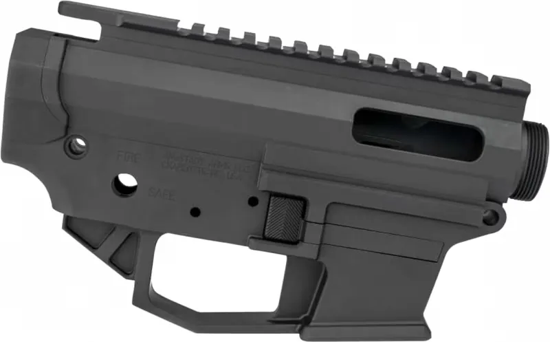 Angstadt Arms 0940 Glock Compatible 9mm/.40 S&W Matched Receiver Set - AA0940RSBA - Lower Receiver for AR-15 - view 1