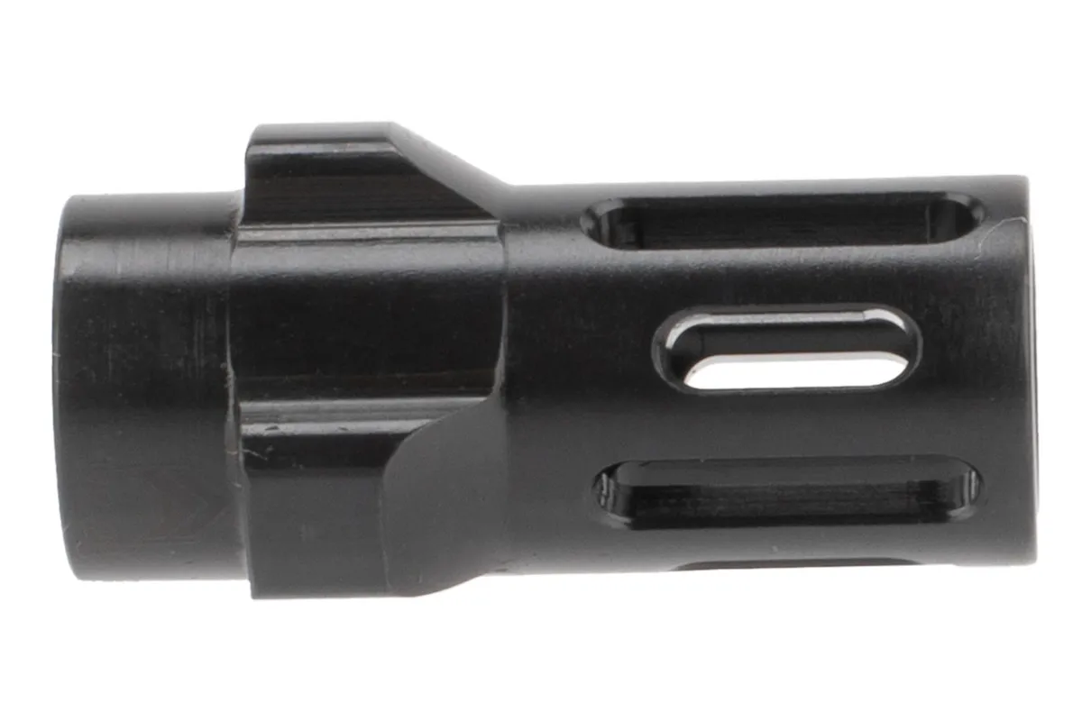 Angstadt Arms 3-Lug 9mm Flash Hider - 1/2x28 - Muzzle Device for AR-15 - view 3
