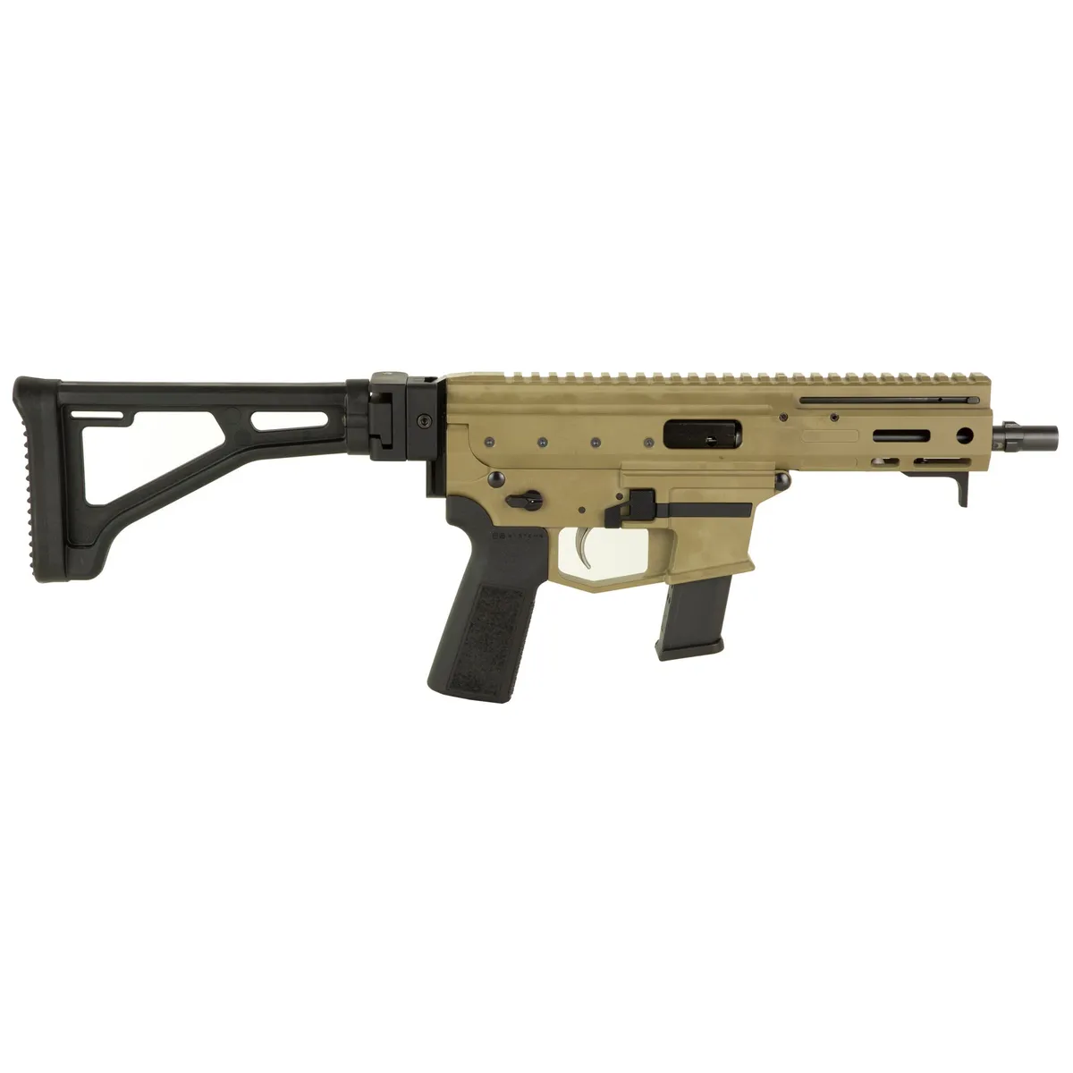 Angstadt Arms MDP-9 SBR Flat Dark Earth 9mm 6" Barrel 27-Rounds - Barrel for AR-15 - view 1