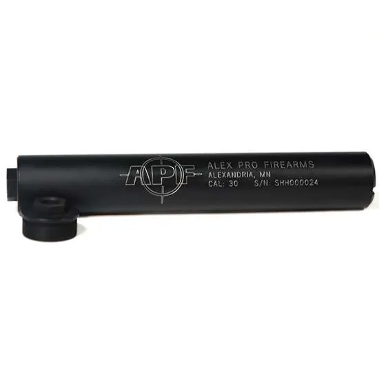 Alex Pro Firearms APF SILENCER 30CAL BLK TITANIUM 5/8X24 DIRECT - Suppressor, vista 1