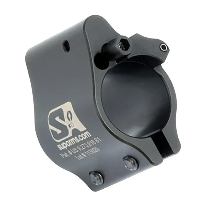 Superlative Arms AR-15 Clamp On Titanium Adjustable Gas Block .936" Gray - Gas Block for AR-15 - view 1