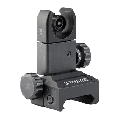 Ultradyne Ar .308 C4 Folding Rear Sight 7.62mm - C4 Folding Rear Sight, 7.62/.308 - Rear Sight for AR-15 - view 1