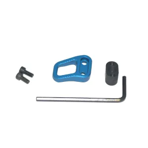 Armaspec B2 Extended Mag Release, Blue - ARM107-BLUE - Magazine Release for AR-15 - view 1