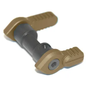 Armaspec FT90 Full Throw Ambidextrous Safety Selector, Flat Dark Earth - ARM111-FDE - Safety for AR-15, vista 1