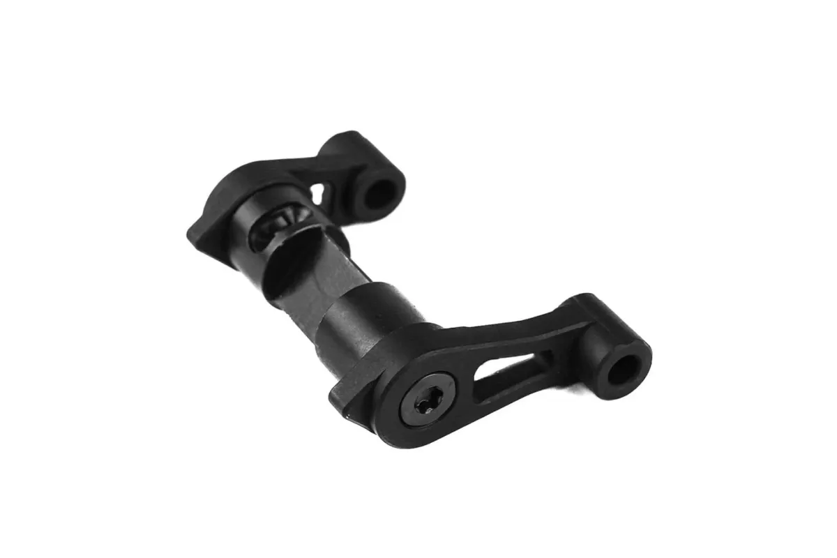 Armaspec Fulcrum 45/90-deg Short/Full Throw Ambidextrous Safety Selector in Black - Versatile Safety Selector for Customization - ARM213-BLK - Safety for AR-15 - view 1