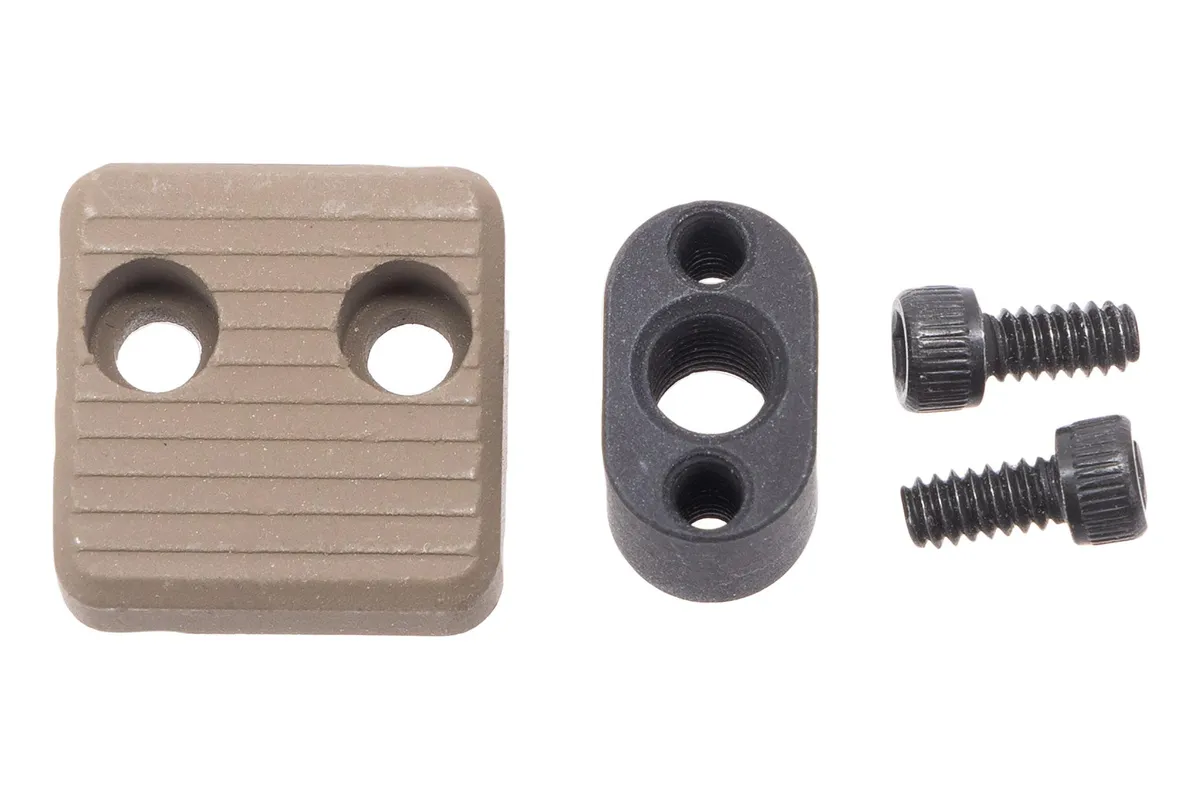 Armaspec TCB-31 Tactical Combat Button, Flat Dark Earth - ARM103-FDE - Magazine Release for AR-15, vista 1