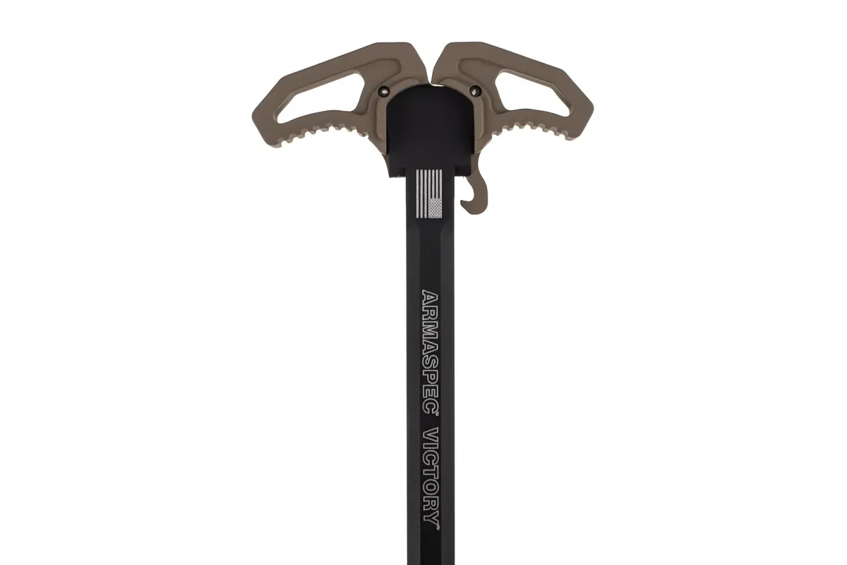 Armaspec Victory, AR-10 Charging Handle, Ambidextrous, Flat Dark Earth - Charging Handle for AR-15 - view 3
