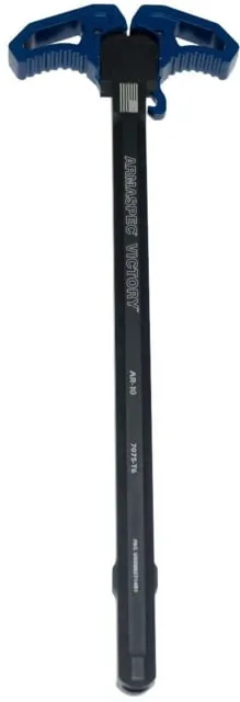 Armaspec Victory, AR-15 Charging Handle, Ambidextrous, Blue - Charging Handle for AR-15, vista 2