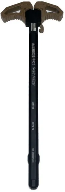 Armaspec Victory AR10 Compact Charging Handle Flat Dark Earth - Charging Handle for AR-15 - view 1