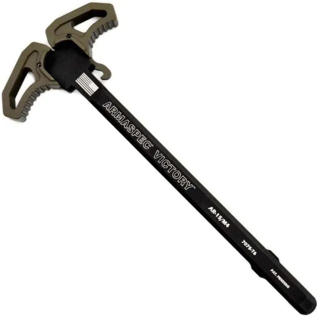 Armaspec Victory AR15 Compact Charging Handle OD Green - Charging Handle for AR-15 - view 1