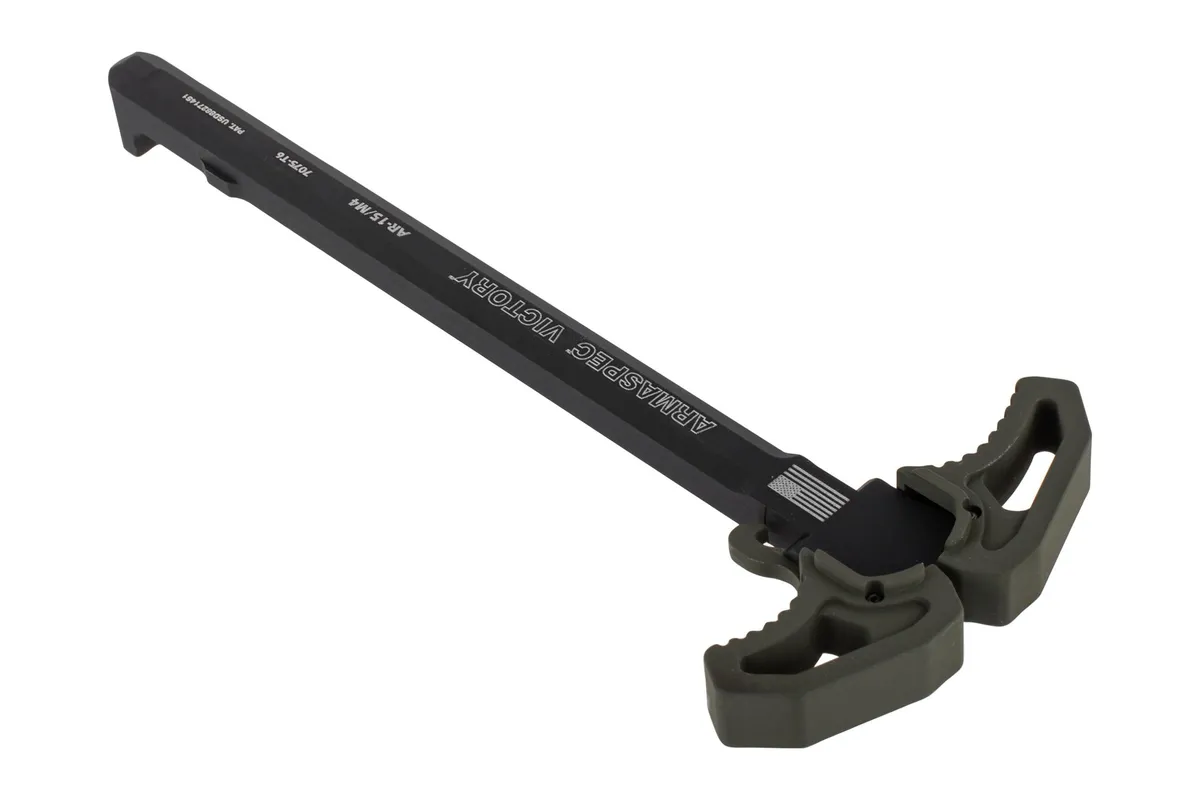 Armaspec Victory, Olive Drab Green - ARM161ODG - Charging Handle for AR-15, vista 2
