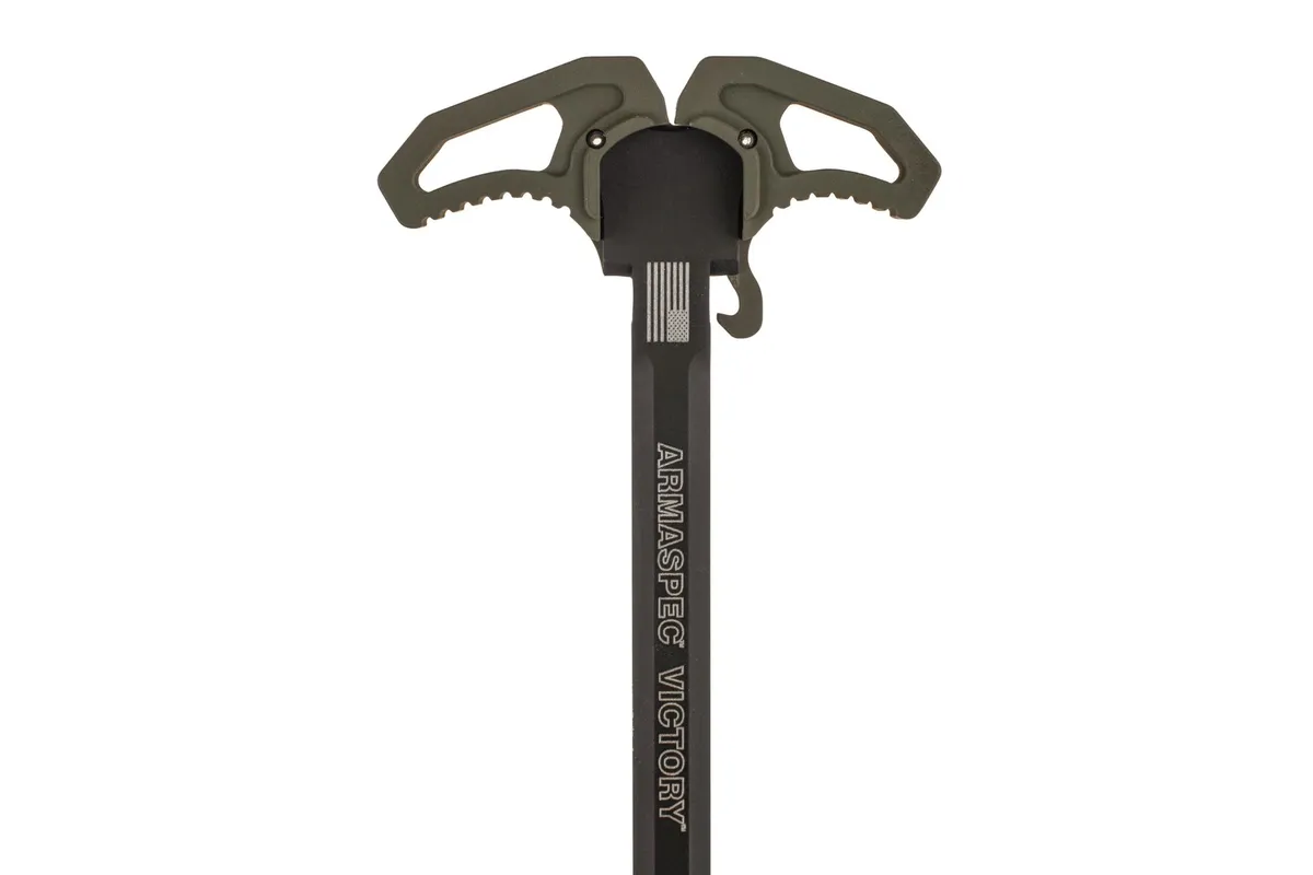 Armaspec Victory, Olive Drab Green - ARM161ODG - Charging Handle for AR-15, vista 3