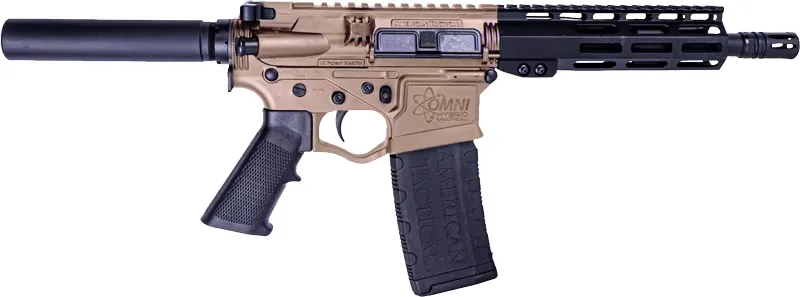 American Tactical ATI ATIGOMX300MP4FDE Hybrid Maxx FDE 300 Blackout - Complete Rifle, vista 1