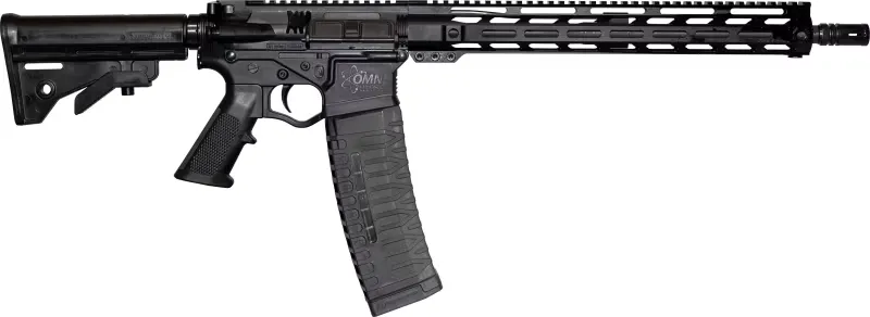 American Tactical ATI GOMX556QD1560 RIA AR15 Omni Hybrid 16 QD Rail M4 STK - Complete Rifle, vista 1
