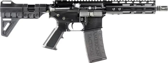 American Tactical ATI Milsport ATIG15MS300ML7B Pistol, .300 AAC Blackout, 8.5" Barrel, 30+1, Semi-Auto, Optics-Ready, Threaded Barrel - Complete Rifle, vista 1