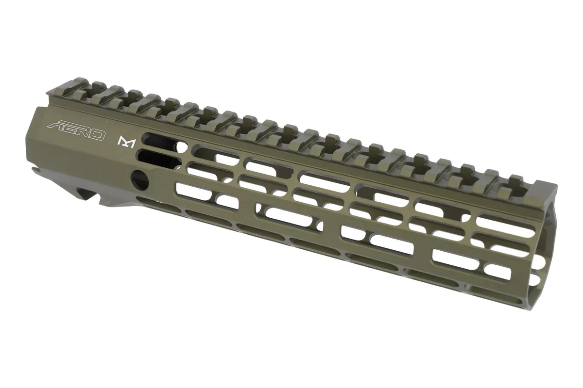 Aero Precision ATLAS R-ONE 9.3" Handguard MLOK Free Float for AR15 ODG Ano - Handguard for AR-15, vista 1