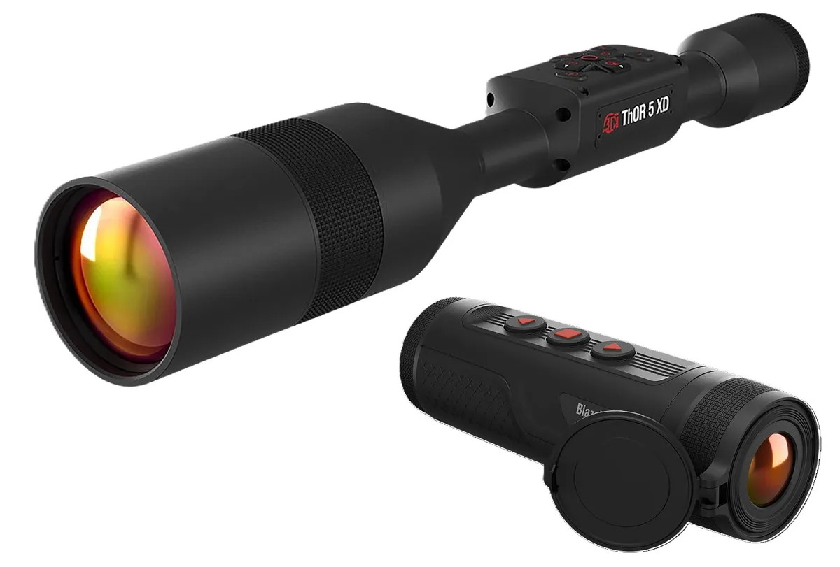 ATN ThOR 5 XD 4-40x | 1280x1024 12m Smart Thermal Riflescope + BlazeTrek 619 640x512 Viewer - Rifle Scope - view 1