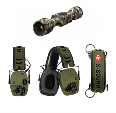 ATN Thor Lt 320 Thermal Rifle Scope - 3-6x25mm Thor-Lt 320 Thermal Scope Mossyoak W/X-Sound Muffs - Rifle Scope - view 1