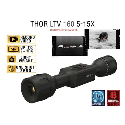 ATN Thor Ltv 5-15x Thermal Rifle Scope - 5-15x Thor-Ltv 160x120 12-Micron Thermal Rifle Scope - Rifle Scope - view 1