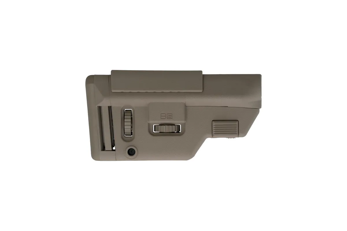 B5 Systems Ar-15 Collapsible Precision Stock - Flat Dark Earth - Stock & Brace for AR-15 - view 2