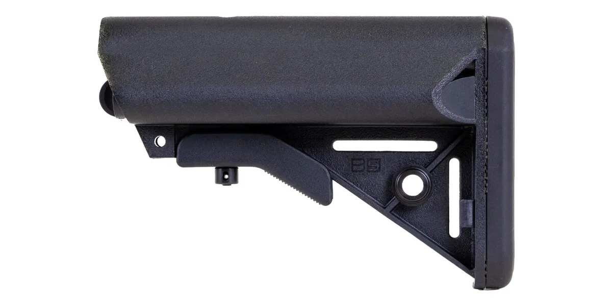 B5 Systems Ar-15 Enhanced Sopmod Stock Collapsible Mil-Spec Blk - Stock & Brace for AR-15, vista 4