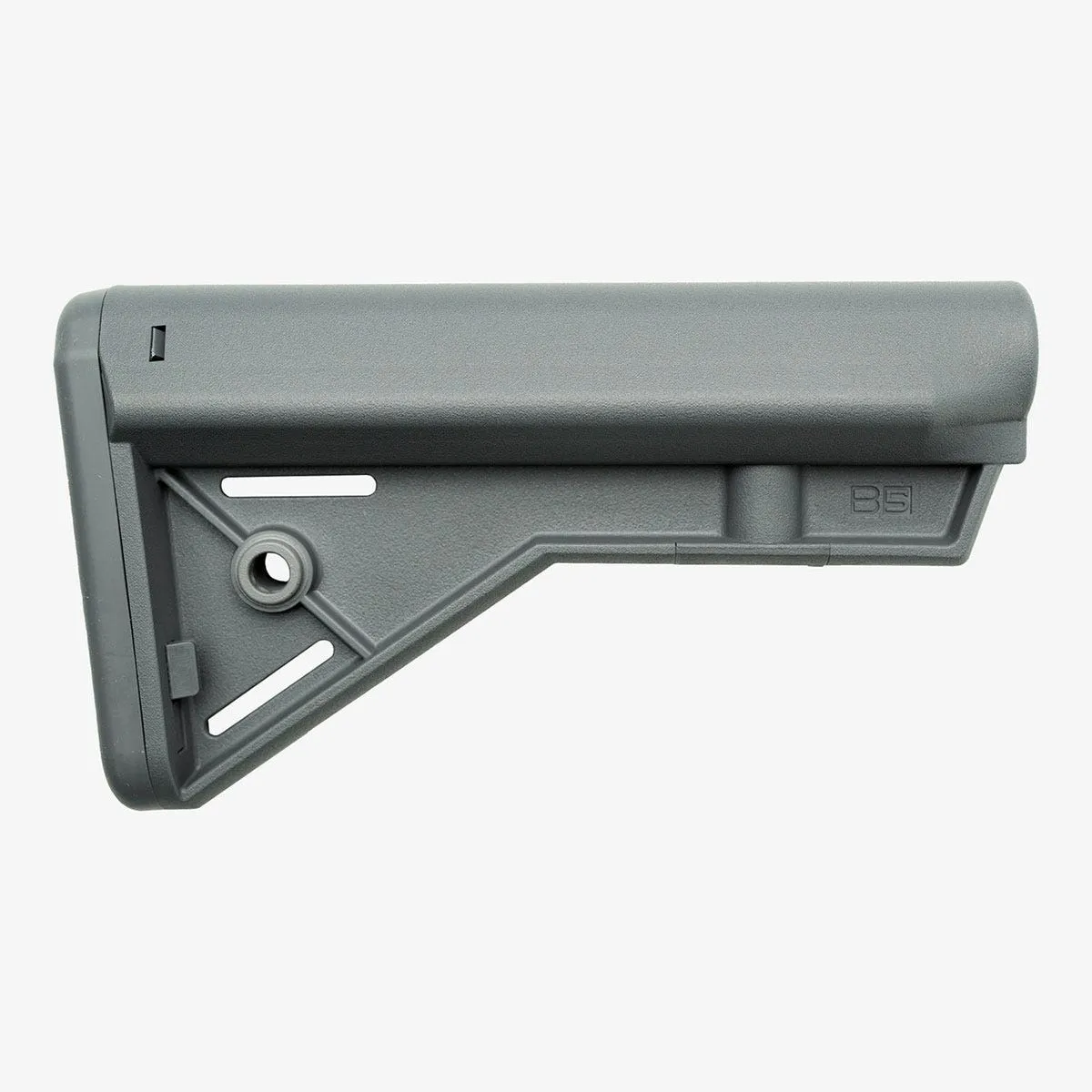 B5 Systems Bravo Fixed Stock Grey - Stock & Brace for AR-15 - view 1