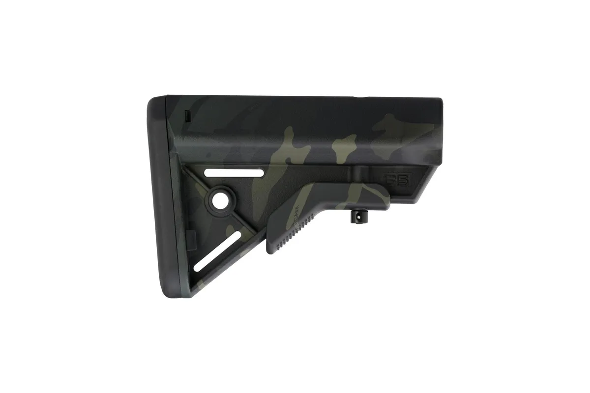 B5 Systems Bravo Stock, Multi-Cam Black - BRV-1421 - Stock & Brace for AR-15 - view 2