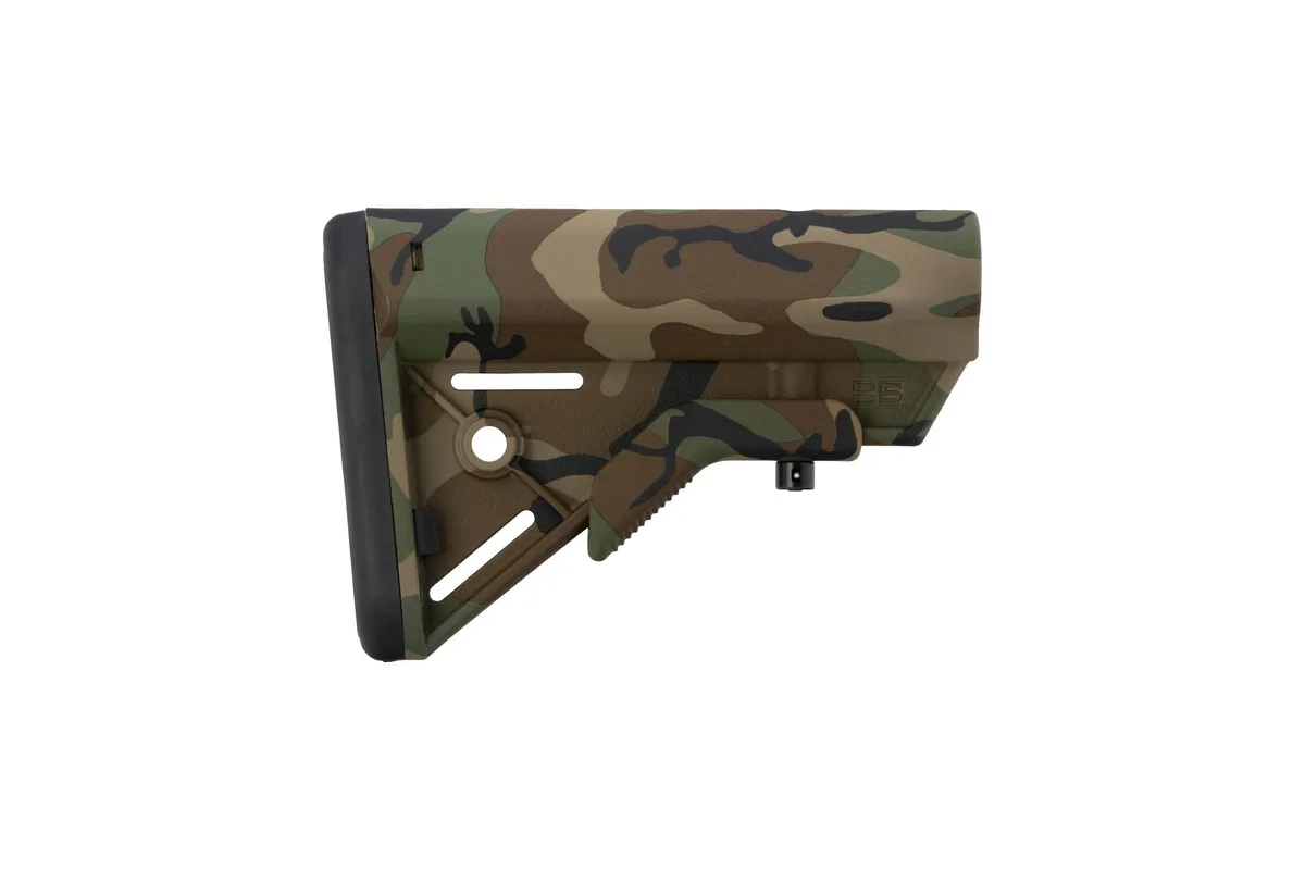 B5 Systems Bravo Stock, Woodland - BRV-1421 - Stock & Brace for AR-15 - view 2