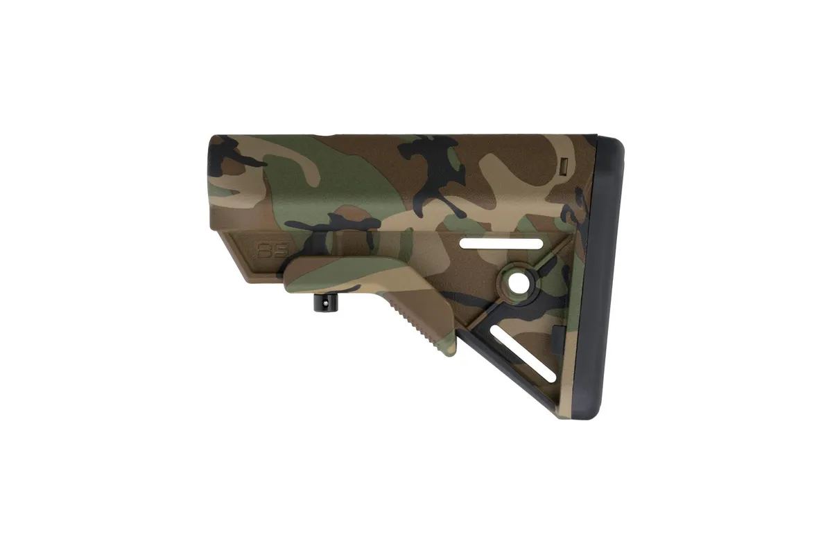 B5 Systems Bravo Stock, Woodland - BRV-1421 - Stock & Brace for AR-15 - view 1