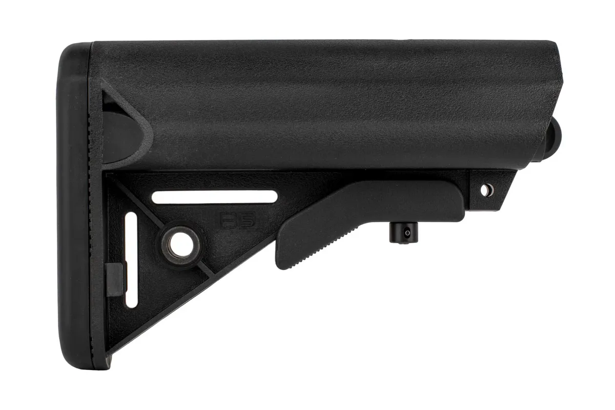 B5 Systems Enhanced SOPMOD Stock - Black - Stock & Brace for AR-15 - view 1