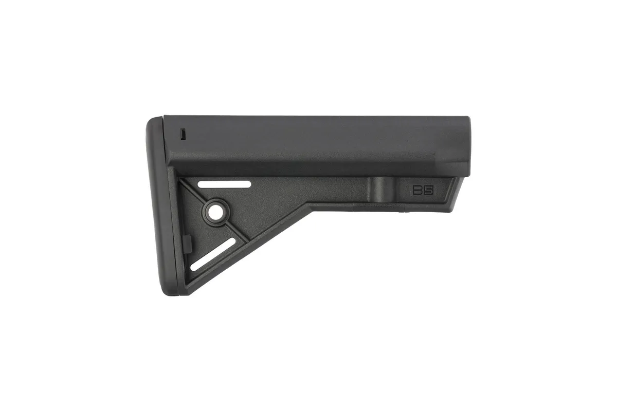 B5 Systems Fixed Bravo-C Stock Mil-Spec - Black - Stock & Brace for AR-15 - view 2