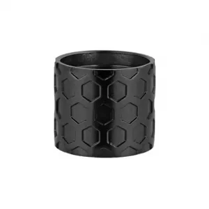 Backup Tactical 5/8x24 30 Cal Rifle Thread Protector With Honeycomb Pattern, Black - HCOMB-BLK30 - Muzzle Device for AR-15 - view 1