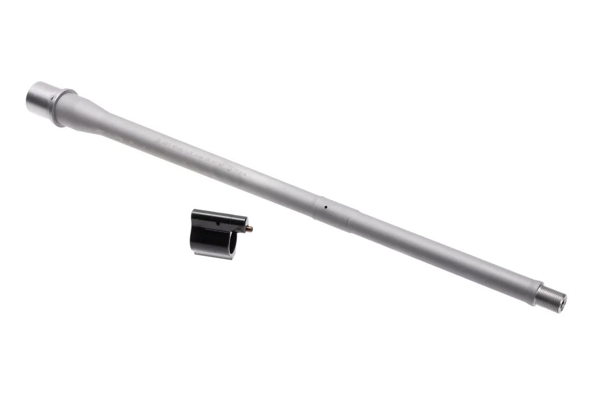Ballistic Advantage 16" .223 Wylde Mid-Length Hanson Profile Stainless Steel Barrel 1:8 1/2x28 with Aero Precision Adjustable Gas Block - Barrel for AR-15 - view 1