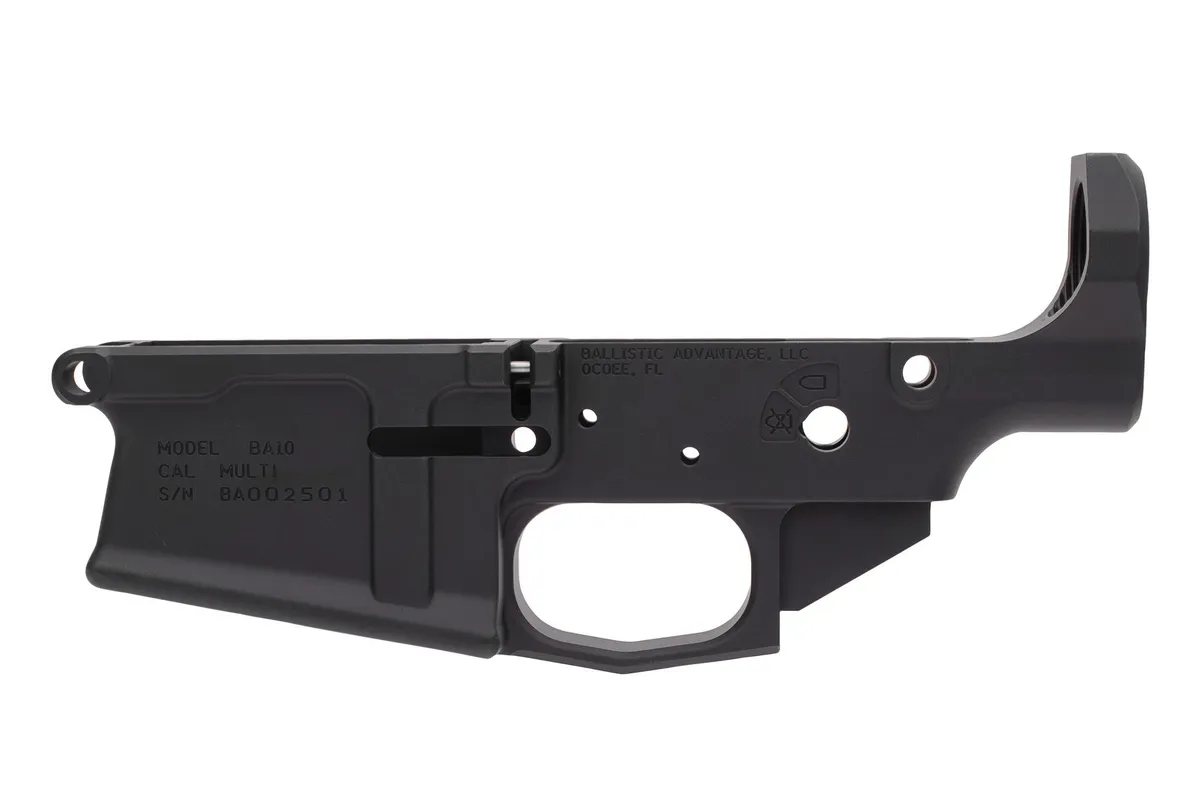 Ballistic Advantage M5 Stripped AR-308 Lower Receiver - DPMS Cut - Lower Receiver for AR-15 - view 3