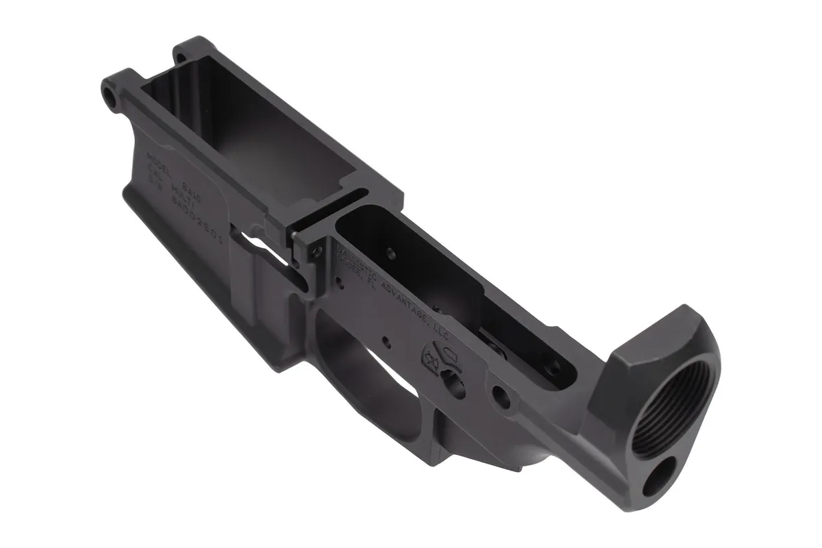 Ballistic Advantage M5 Stripped AR-308 Lower Receiver - DPMS Cut - Lower Receiver for AR-15 - view 4