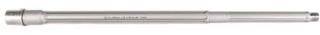 Ballistic Advantage Premium Series Threaded Barrel 6.5mm Grendel II 20in Fluted DMR Rifle 1-8 Twist 5/8x24 Thread Bead Blasted Stainless Steel - Barrel for AR-15 - view 1