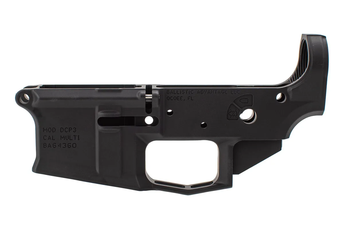 Ballistic Advantage Stripped Ar-15 Enhanced Lower Receiver - Lower Receiver for AR-15 - view 3