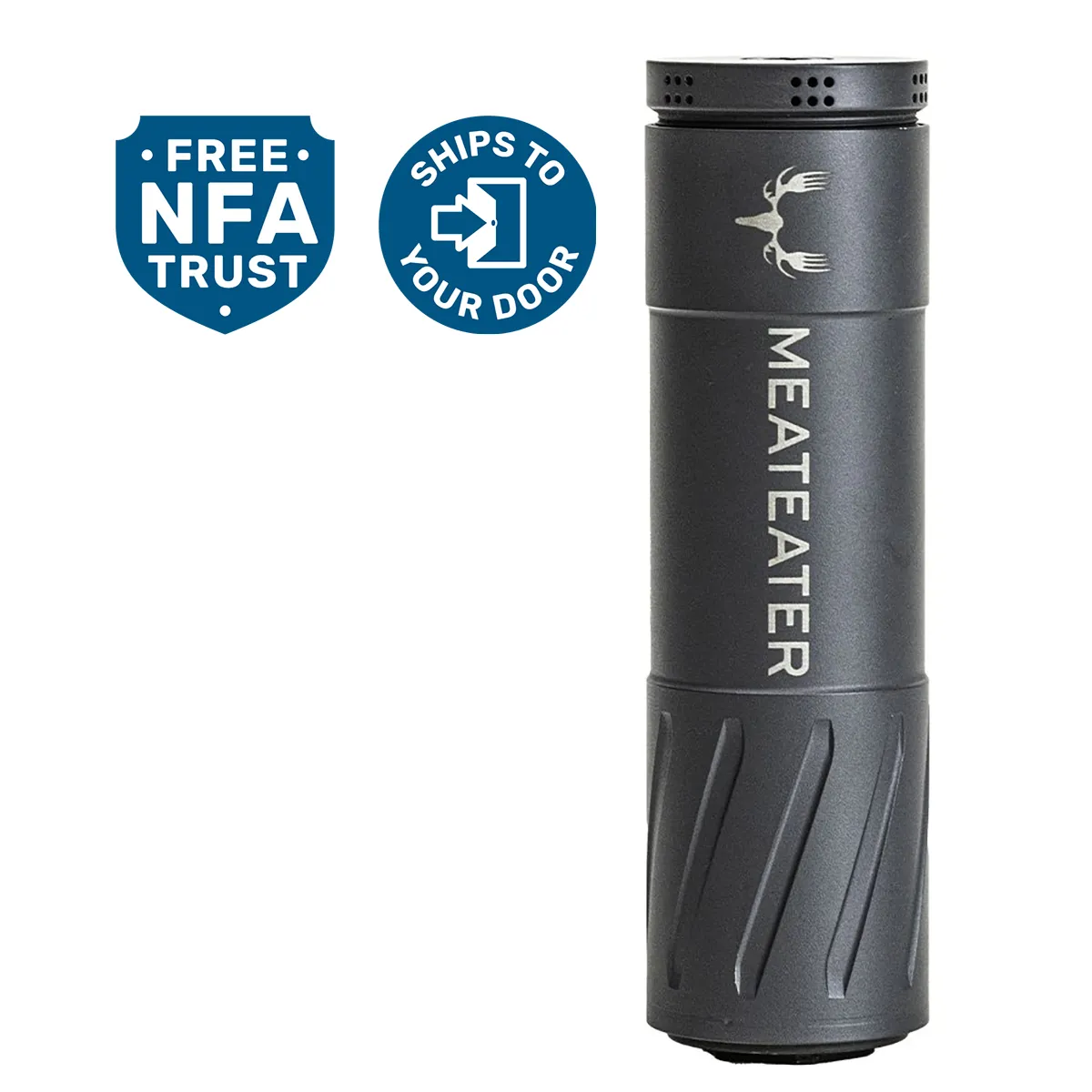 Banish Suppressors Banish Meateater Suppressor Titanium Hub Mount Cerakote Sniper Gray - Suppressor - view 1