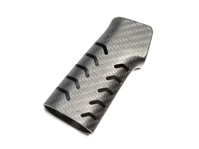Battle Arms Development Battle Arms AR Rifle Ultralight Chevron Carbon Fiber Pistol Grip - BADCFPG - Pistol Grip for AR-15 - view 2
